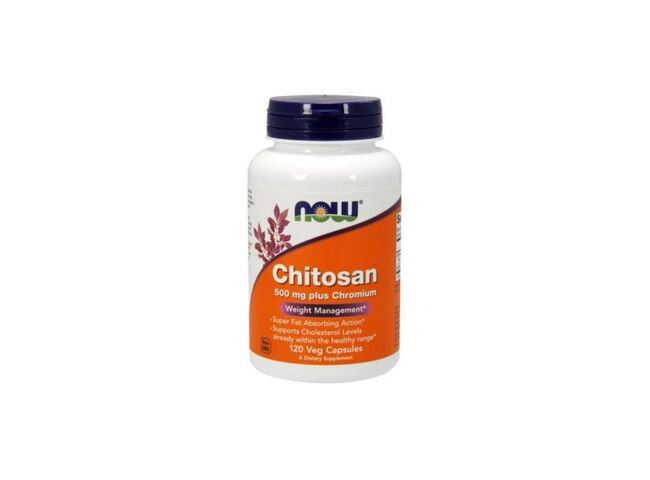 CHITOSAN PLUS 500 MG 120 CAPS NOW