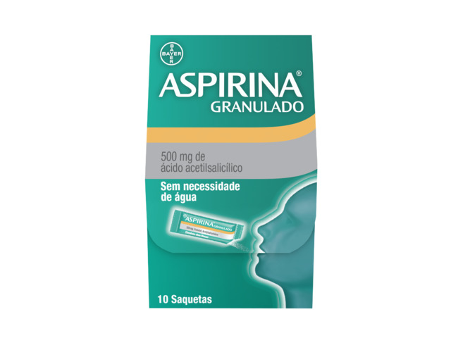 ASPIRINA 500 MG 10 SAQUETAS