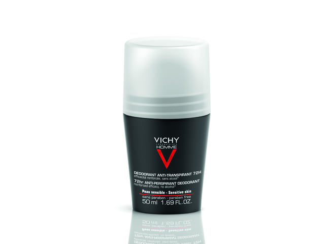 VICHY HOMME DEO ROLL-ON CONTROLO EXTREMO 72H 50ML