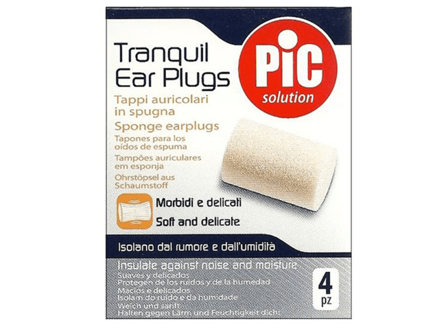 PIC TRANQUIL EAR PLUGS 4 UND
