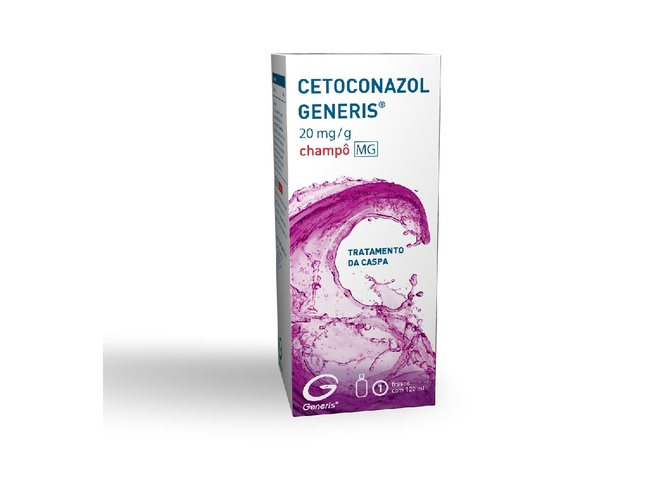 CETOCONAZOL GENERIS CHAMPO 20MG/G 120 ML