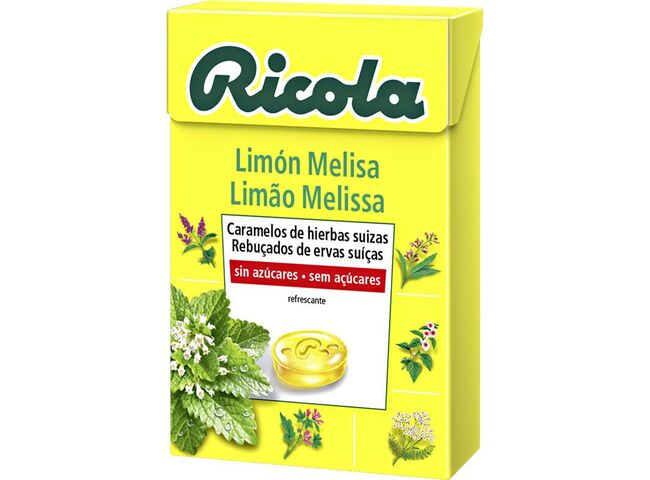 REBUCADOS RICOLA LIMAO MESLISSA S/ACUCAR 70G